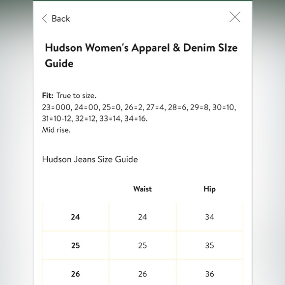 NWT Women’s Hudson Jeans - Picture 12 of 12